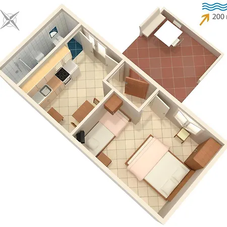 And With Parking Space *